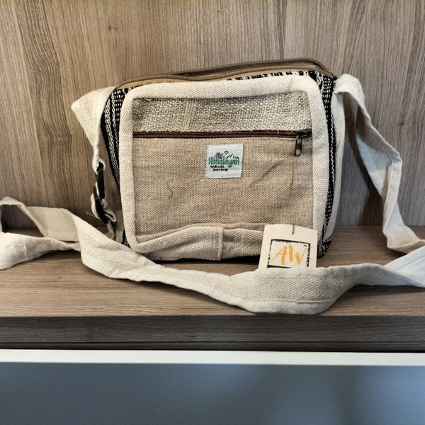 Borsa Messenger Bag - Cotone e Canapa