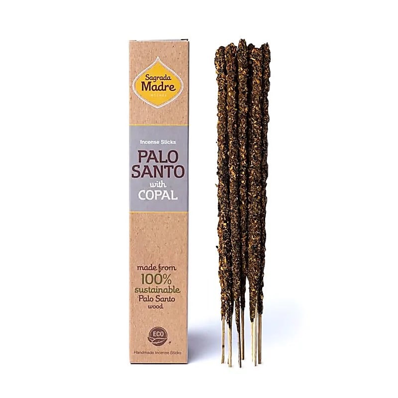 Incenso naturale a bastoncino fatto a mano Palo Santo con Copale