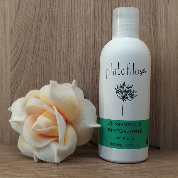 SHAMPOO RINFORZANTE con Miglio - Bio Boutique della Bellezza